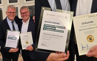 Auszeichnung für soziales Engagement & Landesehrenpreis: ProjectPartner und Ölmühle Kleeschulte aus Büren im Fokus.